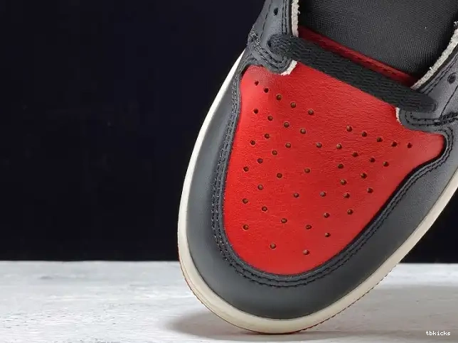 Reps TB Air Jordan 1 OG Bred Toe 555088-610 High Retro 0520
